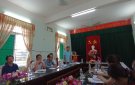 Đồng chí Lê Thị Thanh Tâm, Uỷ viên BTV Huyện ủy, Bí thư Đảng ủy Thị trấn Thọ Xuân đã làm việc với xã Tây Hồ về tiến độ xây dựng xã Kiểu mẫu năm 2024. 