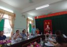 Đồng chí Lê Thị Thanh Tâm, Uỷ viên BTV Huyện ủy, Bí thư Đảng ủy Thị trấn Thọ Xuân đã làm việc với xã Tây Hồ về tiến độ xây dựng xã Kiểu mẫu năm 2024. 
