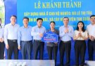 Huyện Thọ Xuân phối hợp với Kiểm toán nhà nước chuyên ngành II tổ chức Lễ khánh thành xây dựng nhà ở cho hộ nghèo ở xã Tây Hồ